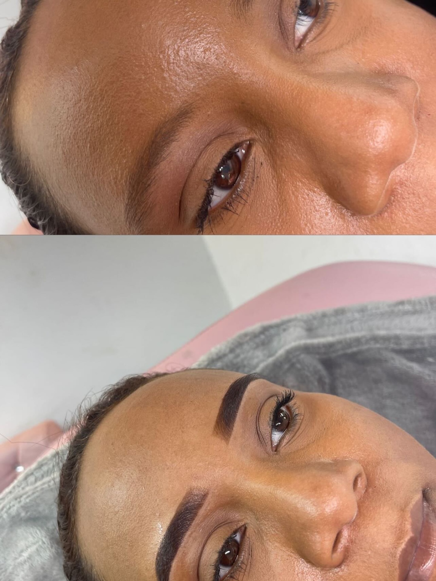 Diseño profesional de cejas y maquillaje